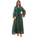 Women's Clothing Middle Eastern Muslim Robe Mesh Embroidery Dubai Saudi Dress Elegant Two Piece Robe_ecoleips.com