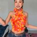 2025 Summer Handmade Three-Dimensional Petal Solid Color Women's Tank Top_ecoleips.com