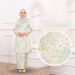 Elegant 3D Floral Maxi Dress With Long Sleeves – Stretchy Rayon Blend Women’s Dress (S-5XL, Wrap Style, Office & Evening Wear)_ecoleips.com
