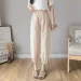 Cotton Linen Lantern Pants Women Summer Loose High Waisted Linen Nine Part Ankle Pants Casual Thin Haren Pants Pajama Pants_ecoleips.com