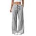 Spring Striped Wide-Leg Pants – Cotton-Polyester Blend High Waist Casual Trousers | S-XL | 4 Vibrant Colors | Work & Weekend Essential_ecoleips.com
