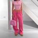 Qiduo European And American Cross-Border Xiyin Women's Loose Drawstring Solid Color Versatile Fashion Casual Long_ecoleips.com