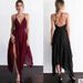 European And American Nightclub Sexy V-neck Backless Sleeveless Strap Asymmetrical Dress In Stock_ecoleips.com