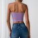 Diamond Shaped Underwire Boning Bralette Top, Bestseller, Foreign Trade Hot Girl Low Cut Satin Butterfly Strapless Top_ecoleips.com