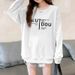 Korean Style Women's Sweatshirt Fleece Lined Thick Casual Loose Top Spring Autumn Winter New Versatile Niche Fashion_ecoleips.com