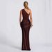 Women's Clothing High-End Sexy Irregular Slim Fit Women's Dress Retro Classic Draped Style For Banquet Fashion_ecoleips.com