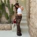 K Sexy Mermaid Skirt; Floor-length Leopard Print Skirt; Fashionable New Long Skirt._ecoleips.com