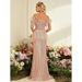 Women's slim fit fishtail sexy backless ladylike party dress _ecoleips.com