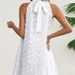 Butterfly Off-Shoulder Dress French-Inspired A-Line Adjustable Neck Tie S-XL Flowy Chiffon Polyester Women's Dress_ecoleips.com