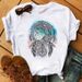 Cross-border Supply Summer Spring-summer Simple Dreamcatcher T-shirt Women's Clothing_ecoleips.com