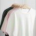 Summer Women's Retro Black Short-sleeved T-shirt Women's Pure Cotton Inner Fashion Bottoming Shirt Solid Color T-shirt Top_ecoleips.com