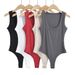 Aria Basics Aria Basics YPFF Trendy Women's Summer New European And American Style Low-Cut One-Piece Top, Slim-Fit Sexy Camisole For Hot Girls_ecoleips.com