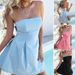 Diyun 2025 Summer European And American Sexy Socialite Style Strapless Backless Party Evening Gown Women's_ecoleips.com