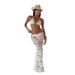 Women's Sexy Lace Bikini Three Piece Swimsuit European American Style Two Piece Swimwear New_ecoleips.com