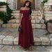 DiYun Elegant Strapless Long Dress for Women European American Style Spring Summer 2026 Independent Amazon Website Cross Border_ecoleips.com