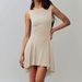 Women's Clothing Slim Solid Color New Sleeveless Sexy Hot Girl One Shoulder Dress With Waist And Thin Back_ecoleips.com