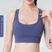 Women's Clothing New Sports Underwear Shockproof High-strength Running Fitness Yoga Underwear Sports Fixed One-piece Cup Beautiful Back Bra_ecoleips.com