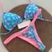 Women's Clothing New Sexy Gathered Pigtail Bikini Split Swimsuit Brazilian Beach Swimsuit_ecoleips.com