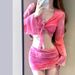Women's Clothing Bikini Four Piece Split Slim Conservative Student Small Chest Hot Spring Female Swimsuit Promise_ecoleips.com