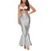 New Mermaid High-Waisted Sexy Tight Long Skirt_ecoleips.com