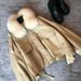 Women’s Faux Leather Jacket With Detachable Fox Fur Collar – Plush Winter Coat (Black/Khaki, S-3XL)_ecoleips.com