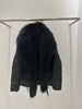 Winter New Style Oversized Raccoon Fur Hooded Fur Collar Short Down Jacket Loose Casual Warm Fur Coat Women_ecoleips.com