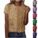 Independent Website Foreign Trade Cross-border European And American Women's Commuter Sequin Loose_ecoleips.com