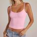2026 Cross-Border European And American Summer New Women's Round Neck Vest Adjustable Strap Sleeveless Top_ecoleips.com