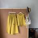 Women's Clothing Summer New Arrivals Artistic All Match Loose Casual Lace Sleeveless Linen Sleeveless Vest Wide Leg Pants Women_ecoleips.com