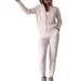 Women's Clothing new autumn solid color twist pattern hooded zipper top casual home suit_ecoleips.com