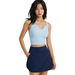 Women's Clothing Fixed Cup Sports Bra Female Sexy V Neck Yoga Bra Women's Ribbed Fitness Vest_ecoleips.com