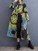 Long Sleeve Vintage Pattern Print Shirt Dresses For Women New Loose Casual Midi Dress Fashion Elegant Clothes Spring Autumn 2026_ecoleips.com