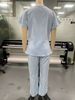 2026 Women's Fashion Casual Solid Color V-Neck Loose Short Sleeve Casual Pants Two-piece Set_ecoleips.com