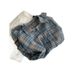 Blue Checkered Long-Sleeved Shirt Jacket For Women, Perfect For Spring/Autumn Seasons A Stylish, Retro-Inspired Top Wi_ecoleips.com