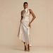 Women Fashion Sexy Satin Backless High Slit Dress Slim Fit Formal Evening Party Gown_ecoleips.com