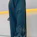 2025 New Style Hotfix Rhinestone Pattern Muslim Dress Plus Size Women's Long Robe W-028 Solid Color_ecoleips.com