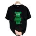 Women's Clothing Handsome Heavy Short Sleeved Cotton T Shirt Ins Trendy Street Loose Round Neck Top_ecoleips.com