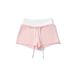 Women's Clothing Summer Hot Girl Color Matching Elastic Sports Shorts Women's Beach Ultra Short Elastic Waist Slim Fit Straight Casual Pants_ecoleips.com