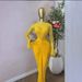Women's European And American Style Long Dress Mesh Pleated with Spliced Long Sleeves Fashionable Elegant Available Now_ecoleips.com