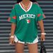 Women's V-Neck Short-Sleeve T-Shirt – Lightweight Breathable Quick-Dry Top With Digital Print (Multiple Colors, S-5XL)_ecoleips.com