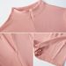 Women's Slim Fit One Piece Yoga Suit High Intensity Sports Fitness Clothes With Short Sleeves And Zippered Bodysuit_ecoleips.com