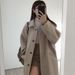 Korean Female Students Woolen Coat Single-breasted Long Autumn Winter Trendy Overcoat For Students New 2023ins First Love_ecoleips.com