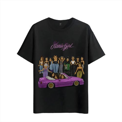 Women's T-Shirts Tshirt Muscle Freaks Chola Gang Estilo Hip Hop Urban_ecoleips.com