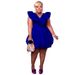 Women’s Clothing Summer New Retro French Design Sense V Neck Waist Slimming Sleeveless Dress_ecoleips.com