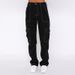 Women's Clothing Fashion Super A Slim Handsome Jeans High Waist Loose Street Wide Leg Overalls_ecoleips.com