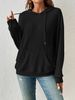 Soft Knit Hooded Sweater For Women - Cozy Oversized Pullover With Long Sleeves, Casual Elegance For Fall & Winter, Available In Multiple Colors_ecoleips.com