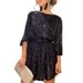 Glittery Sequin Evening Dress For Holiday Party Women Elegant Short Formal Cocktail Party Prom Mini Dress Bridal Shower Dinner Party Dress_ecoleips.com