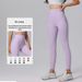 New Style Nude Lycra Yoga Women High Waist Hip Lift Leggings Casual Cut Comfortable Professional Seamless Fitness Pants_ecoleips.com