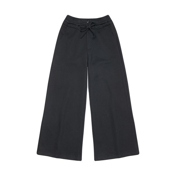 HeyHenry 2025 Summer New Long Floor-Length Sports Elastic Wide-Leg Straight Street Pants For Women_ecoleips.com