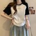 Plus-size Drawstring Niche Short-sleeve T-shirt For Women, 2025 Summer New Style, Loose And Slimming Design, Short_ecoleips.com